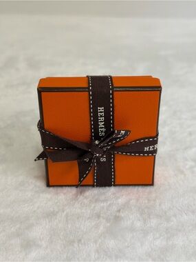 HERMES Accessory Jewellery Gift Box - Orange